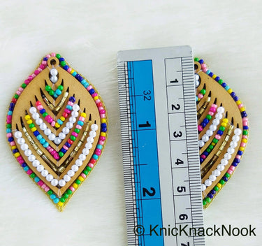 Leaf Shaped Wood Buttons